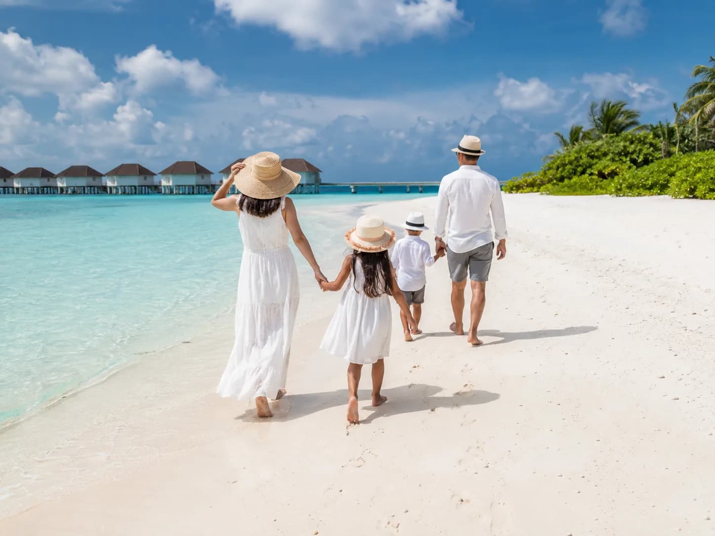 Maldives Beach Family Fun