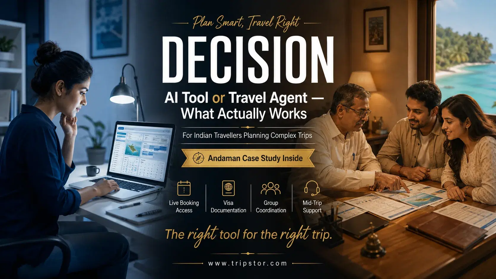 AI Travel Planning vs Travel Agent: Which is Better for Indians? — ai travel planning vs travel agent india — Goa | Tripstor