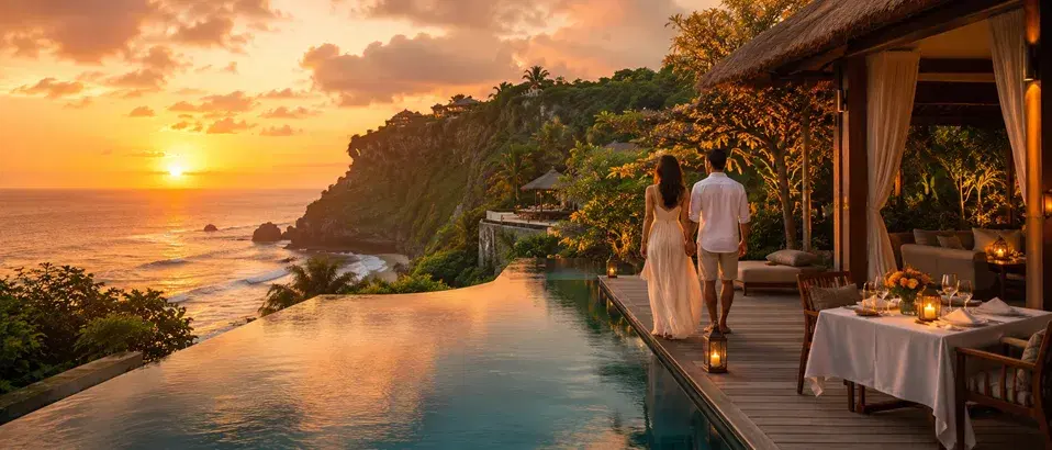 Ahmedabad to Bali Romantic Getaway
